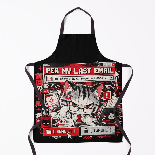 Item preview, Per My Last Email - Passive Aggressive Office Humor Grumpy Cat designed and sold by Visual Dept..