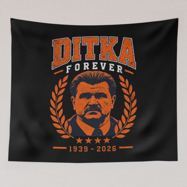 Item preview, Ditka Forever 1939-2026 Chicago Football Legend designed and sold by dtyqmen.