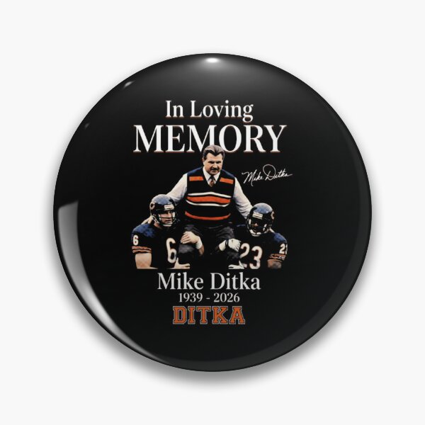 Item preview, In Loving Memory Mike Ditka 1939 2026 Tribute designed and sold by dtyqmen.