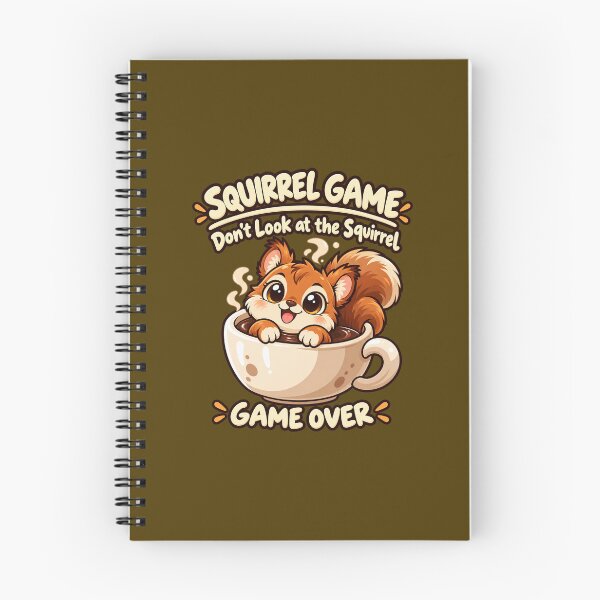 Item preview, Squirrel Game – Don't Look at the Squirrel – Cute Coffee Humor designed and sold by WartonnoArt.