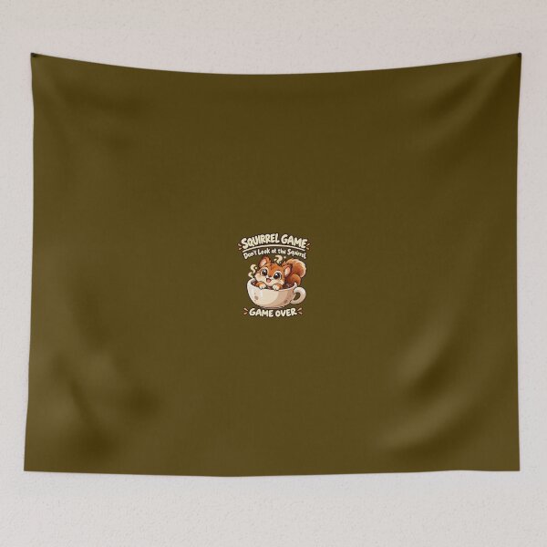 Item preview, Squirrel Game – Don't Look at the Squirrel – Cute Coffee Humor designed and sold by WartonnoArt.
