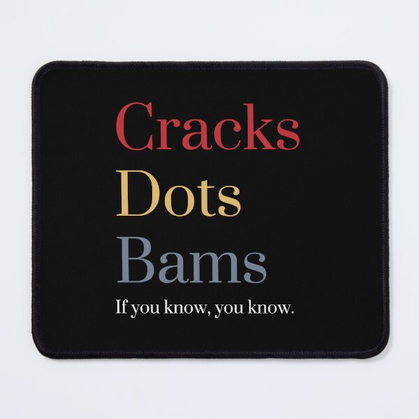Item preview, Cracks Dots Bams, Funny American Mahjong, Mahjong Lover, Game Night Player Gift designed and sold by Quiajia.