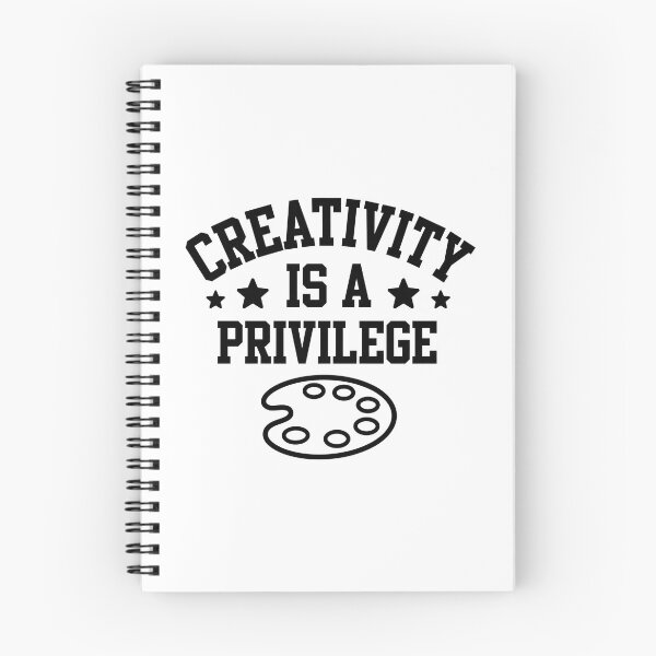 Item preview, Creativity Is A Privilege - Artist Palette Collegiate Sticker designed and sold by Raju-Creative.