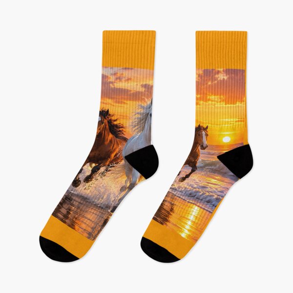 Item preview, Five Horses of Victory at Sunset designed and sold by MagicCrystal.