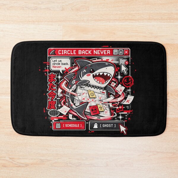 Item preview, Circle Back Never - Funny Corporate Jargon Shark designed and sold by Visual Dept..