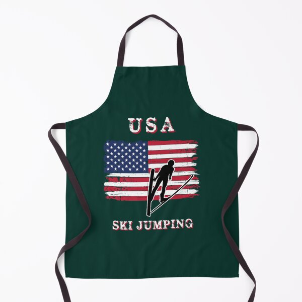 Item preview, Ski jumping American USA Flag designed and sold by CuTeesShirtse.