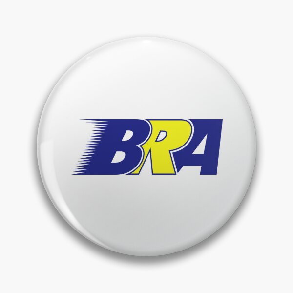 Item preview, BRA Transportes Aéreos Logo – Brazilian Airline Brand with Bold Blue and Yellow Lettering designed and sold by Royallthings.
