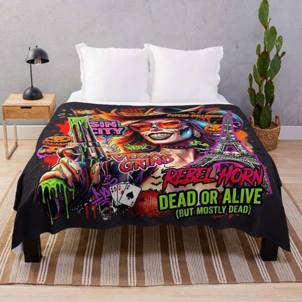 Item preview, Psycho Cowboy Girl in Sin City designed and sold by Voodoo Store Paranormal Collections.