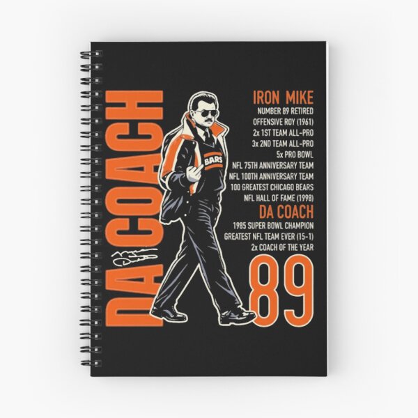 Item preview, Mike Ditka 89 Iron Mike Chicago Bears Hall of Fame designed and sold by dtyqmen.