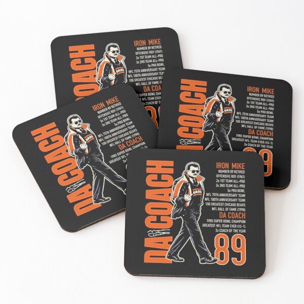 Item preview, Mike Ditka 89 Iron Mike Chicago Bears Hall of Fame designed and sold by dtyqmen.