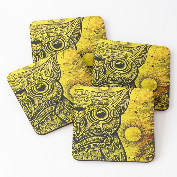 Item preview, The All Seeing Owl designed and sold by NADYA PUSPA.