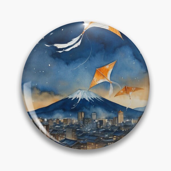 Item preview, Kites Over City designed and sold by Undersea Ai Art.