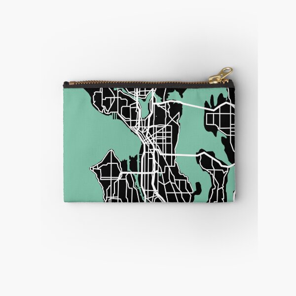 Item preview, Seattle Map Washington USA designed and sold by MapsByLeo.