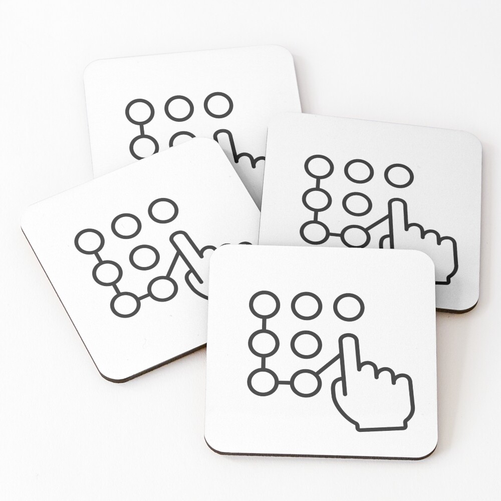 Item preview, Coasters (Set of 4) designed and sold by VectorForge Studio.
