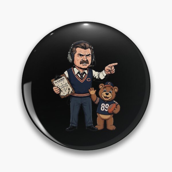 Item preview, Mike Ditka Da Coach Cartoon Bear 89 designed and sold by dtyqmen.