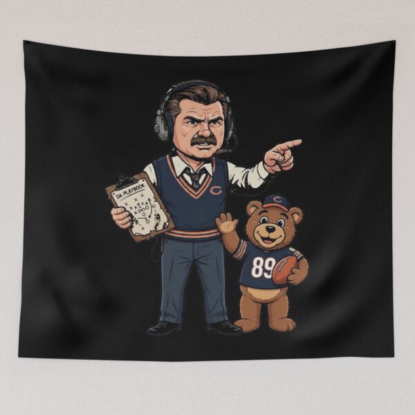 Item preview, Mike Ditka Da Coach Cartoon Bear 89 designed and sold by dtyqmen.