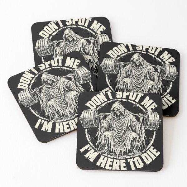 Item preview, Don't Spot Me I'm Here to Die Grim Reaper Gym Humor designed and sold by haitrieuic96.