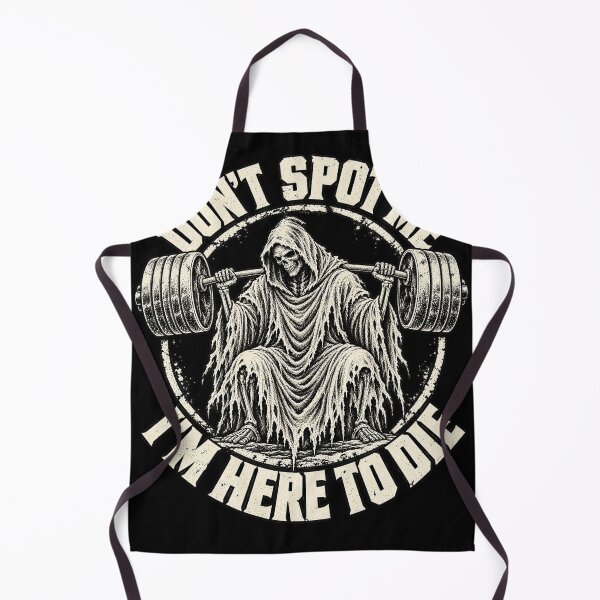 Item preview, Don't Spot Me I'm Here to Die Grim Reaper Gym Humor designed and sold by haitrieuic96.