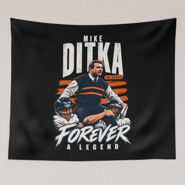 Item preview, Mike Ditka Forever a Legend Players Stadium Scene designed and sold by dtyqmen.
