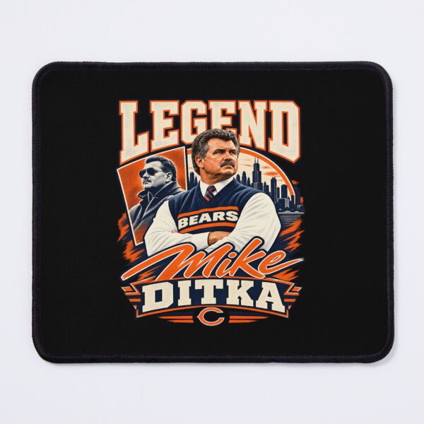 Item preview, Mike Ditka Legend Portrait Dual View Skyline designed and sold by dtyqmen.