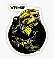 Illustration Valentino Rossi Art Sticker