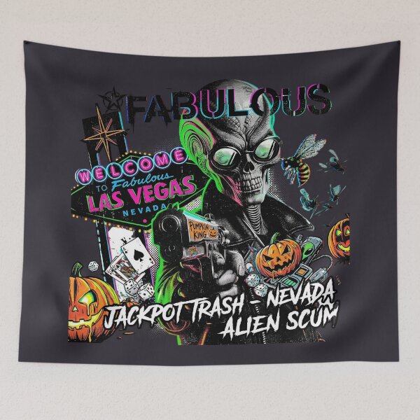 Item preview, Green Alien Skull Pistol in Vegas designed and sold by Voodoo Store Paranormal Collections.