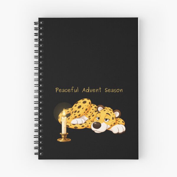 Item preview, Relaxed Cheetah and Advent Candle - Peaceful Advent Season designed and sold by Maison de Mabiti.