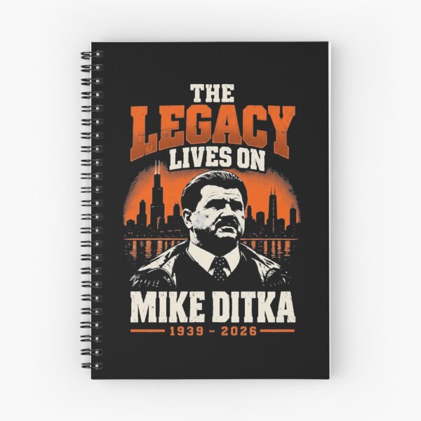 Item preview, Mike Ditka The Legacy Lives On Chicago Bears 1939-2026 designed and sold by dtyqmen.