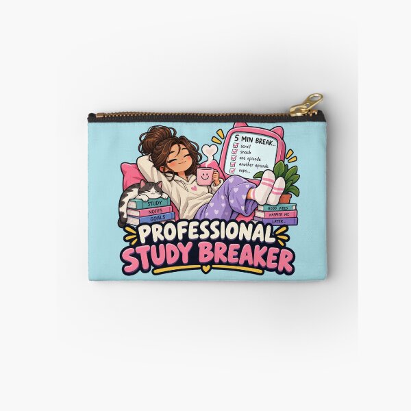 Item preview, Professional Study Breaker - Funny College Procrastination designed and sold by Ink and Wink.