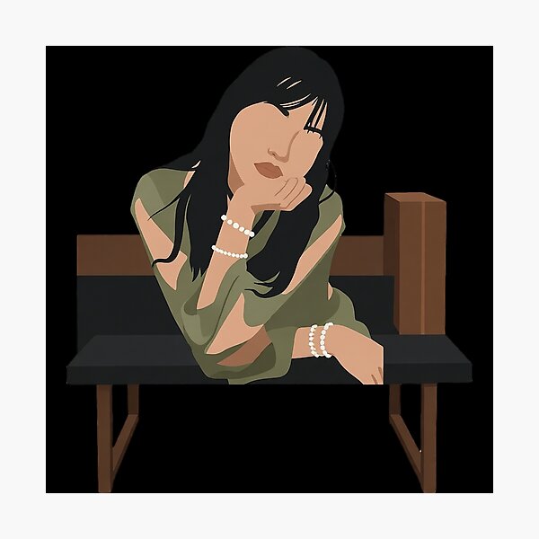 Item preview, beabadoobee Lineless Illustration designed and sold by dsxclothing.