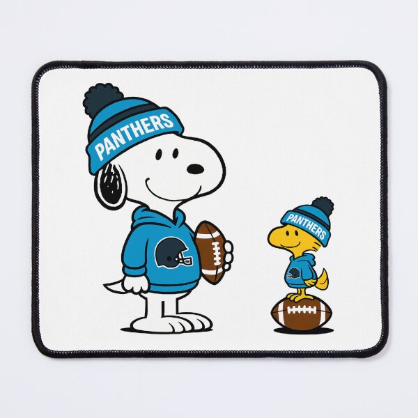 Item preview, Snoopy & Woodstock Carolina Panthers Football Retro F841 designed and sold by GLUVY-THEME.