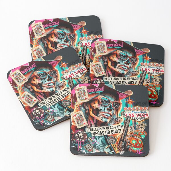 Item preview, Sugar Skull Cowboy Girl in Vegas designed and sold by Voodoo Store Paranormal Collections.