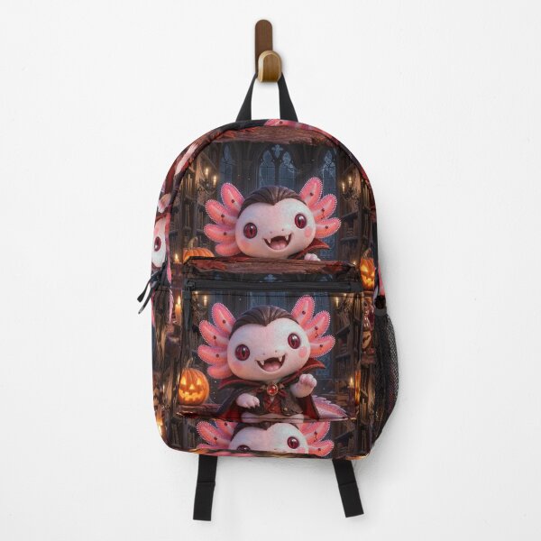 Item preview, Kawaii vampire axolotl – Fantasy creature designed and sold by Axokris.