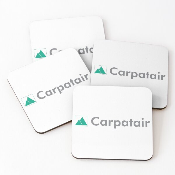 Item preview, Carpatair Logo – Romanian Regional Airline Brand with Green Mountain Emblem designed and sold by Royallthings.