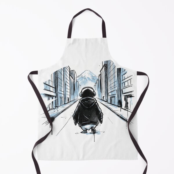 Item preview, Penguin Walking Away From the Noise designed and sold by YesterdayTodayTomorrow.