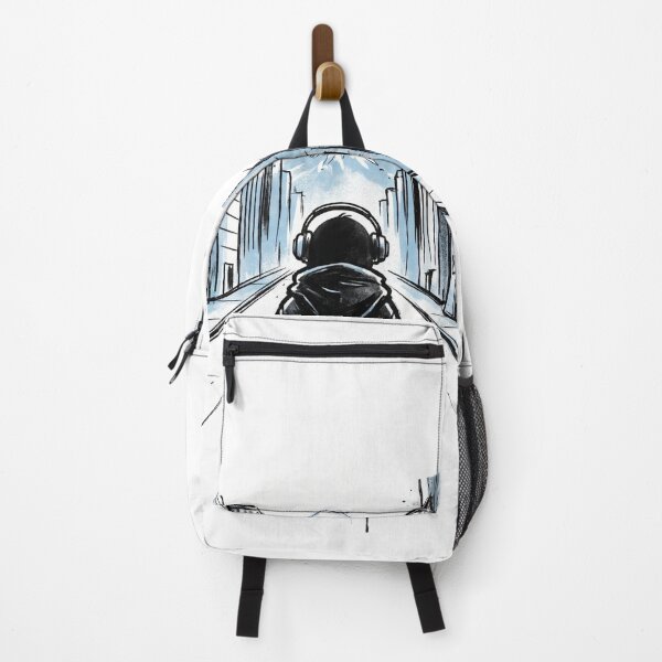 Item preview, Penguin Walking Away From the Noise designed and sold by YesterdayTodayTomorrow.