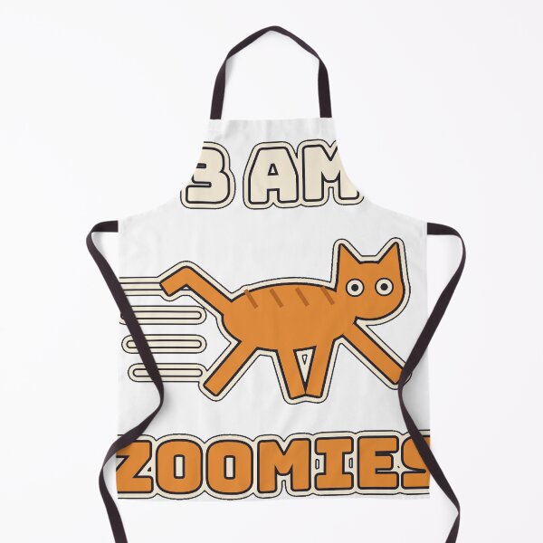 Item preview, 3 AM Zoomies Funny Chaotic Cat designed and sold by WildEmberGoods.