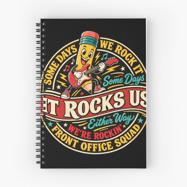 Item preview, Some Days We Rock It Front Office Squad Pencil Guitar designed and sold by haitrieuic96.