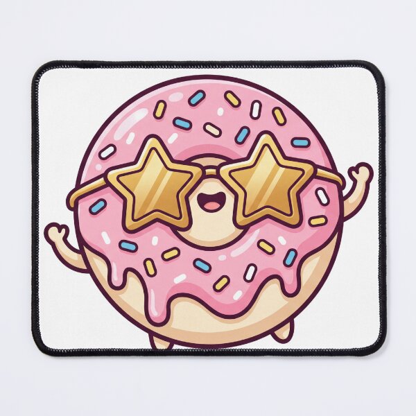 Item preview, Donut Superstar designed and sold by DigitalDreamStudio.