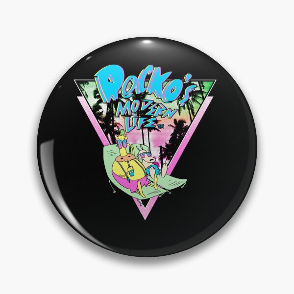 Item preview, Rocko_s Modern Life Rocko And Heffer Tropical Logo Classic designed and sold by Corbinee.