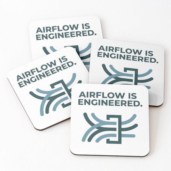 Item preview, Airflow Is Engineered HVAC Engineer Ventilation Design designed and sold by Amr Darwish Graphic designer.