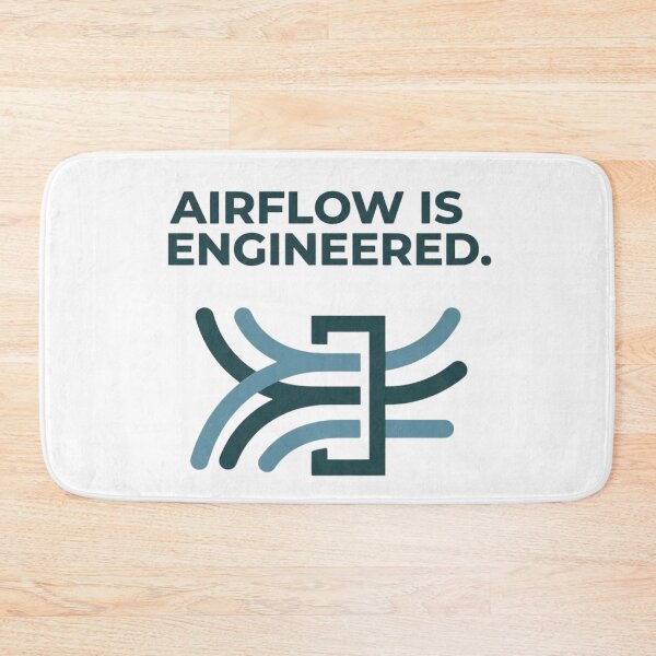 Item preview, Airflow Is Engineered HVAC Engineer Ventilation Design designed and sold by Amr Darwish Graphic designer.