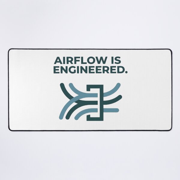 Item preview, Airflow Is Engineered HVAC Engineer Ventilation Design designed and sold by Amr Darwish Graphic designer.