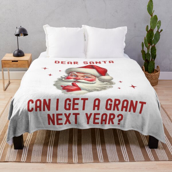 Item preview, Dear Santa Can I Get A Grant Next Year? | Professor Christmas Gift | Postdoc Christmas | Grant Writing Christmas designed and sold by jadedscientist.