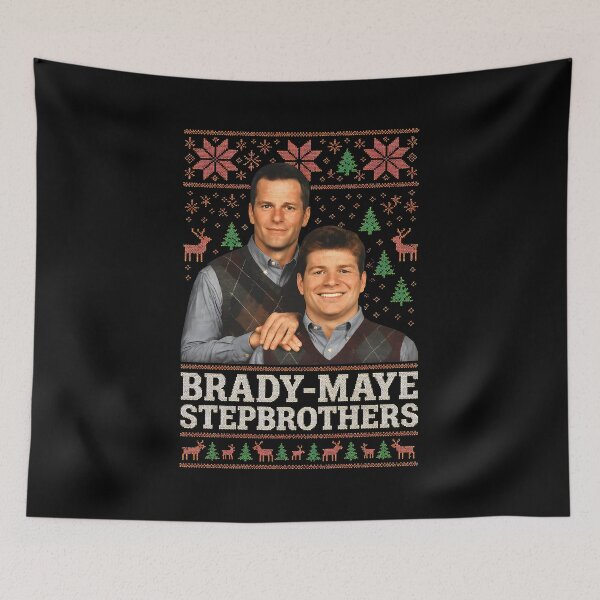 Item preview, Brady-Maye Stepbrothers Ugly Christmas Sweater designed and sold by CoastalCraftArt.