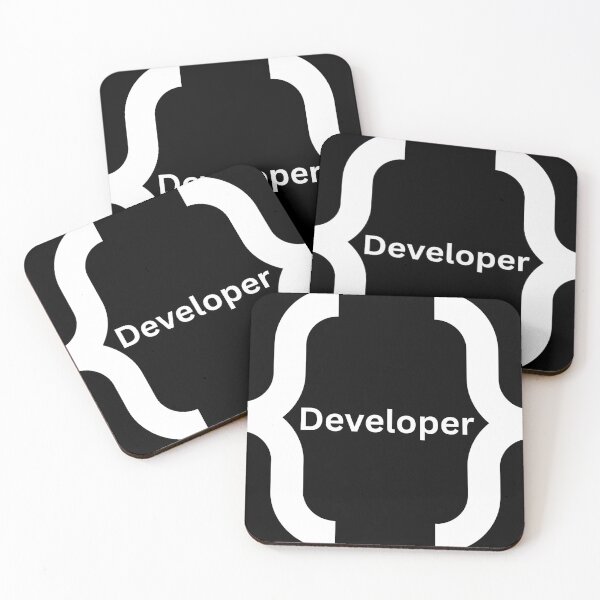 Item preview, Developer Minimalist Curly Brackets Web Coding designed and sold by dlgrowthmedia.