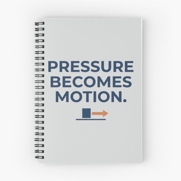 Item preview, Pressure Becomes Motion Hydraulic Engineer Fluid Power Design designed and sold by Amr Darwish Graphic designer.