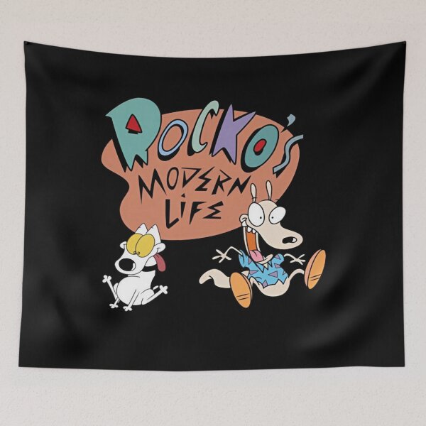 Item preview, Rocko's Modern Life - Rocko and Spunky Retro Art  designed and sold by Corbinee.