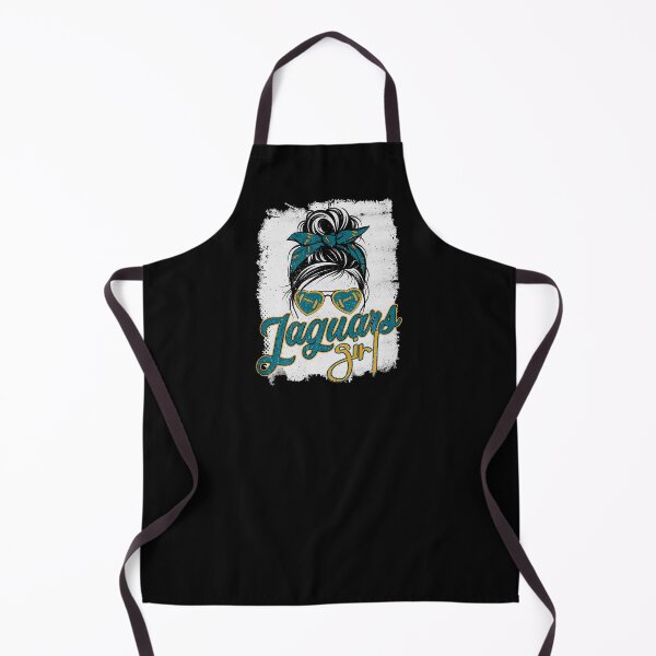 Item preview, Vintage Jaguars Girl Messy Bun Distressed Jacksonville Football designed and sold by Floral Vintage.
