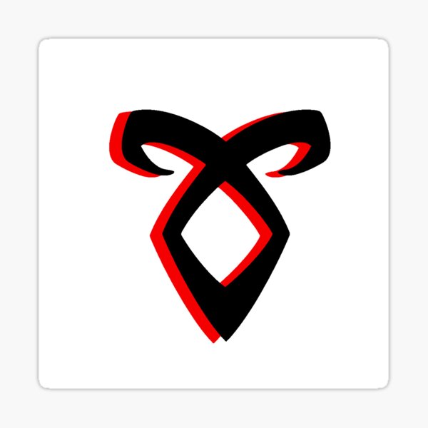Red Rune - Save Shadowhunters Goodies Sticker